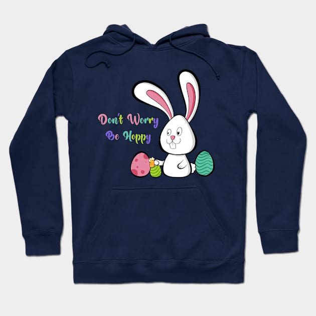 Hoppy Bunny Hoodie by Art by Nabes